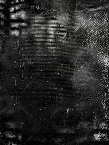 Black grunge texture with black background, in layered mesh style, matte photo