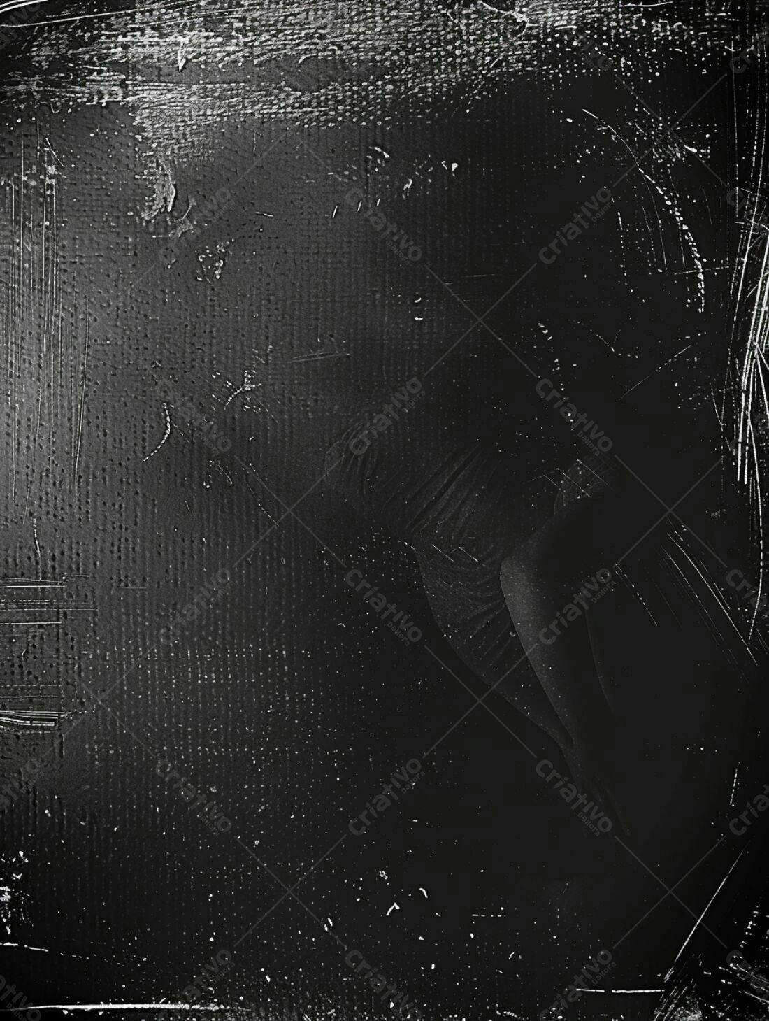 Textura Abstrata em Preto e Branco