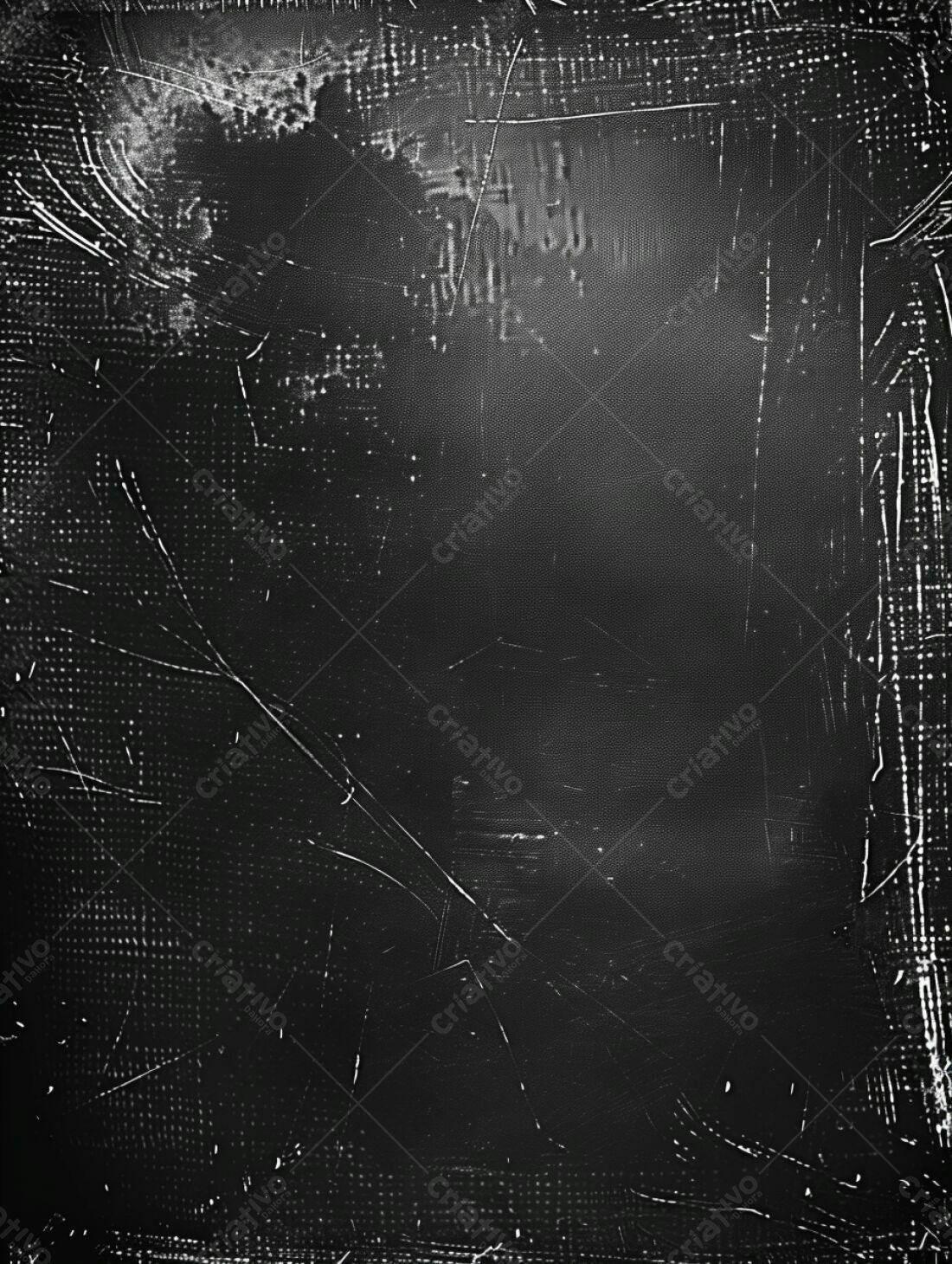Textura Abstrata Preto e Branco Arranhada