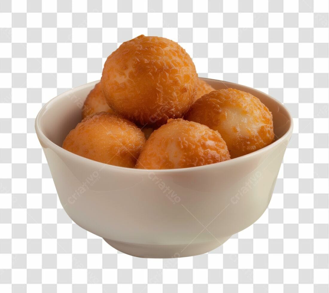 Icone Bolinhos de Queijo PNG com fundo transparente