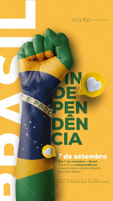 7 de setembro independência do brasil story