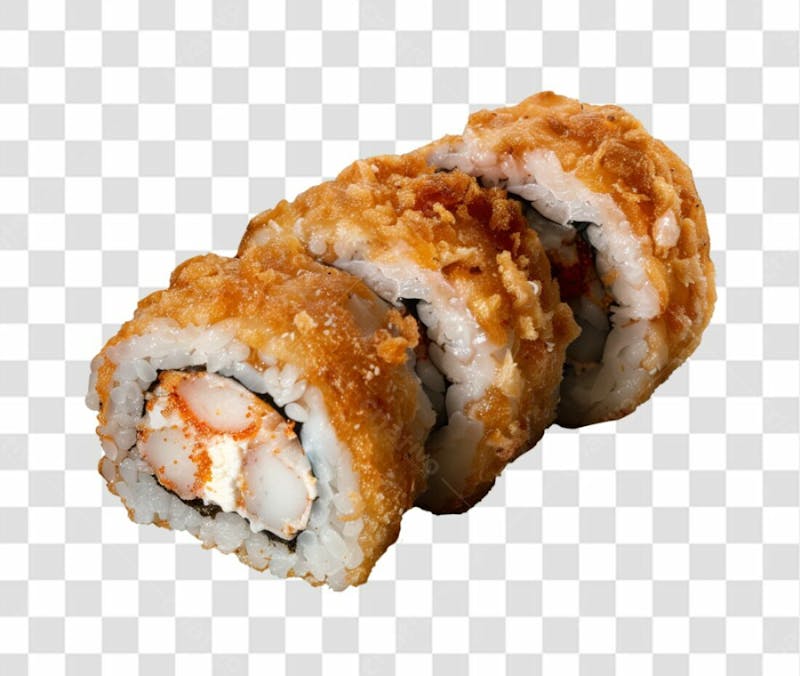 Baixe grátis hot roll sushi empanado png