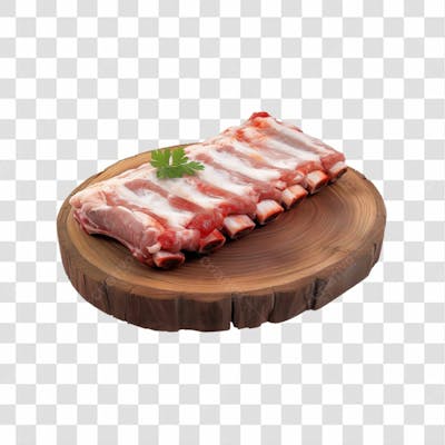 Imagem Costelinha Suína Costelinha De Porco Carne De Porco Com Fundo Transparente