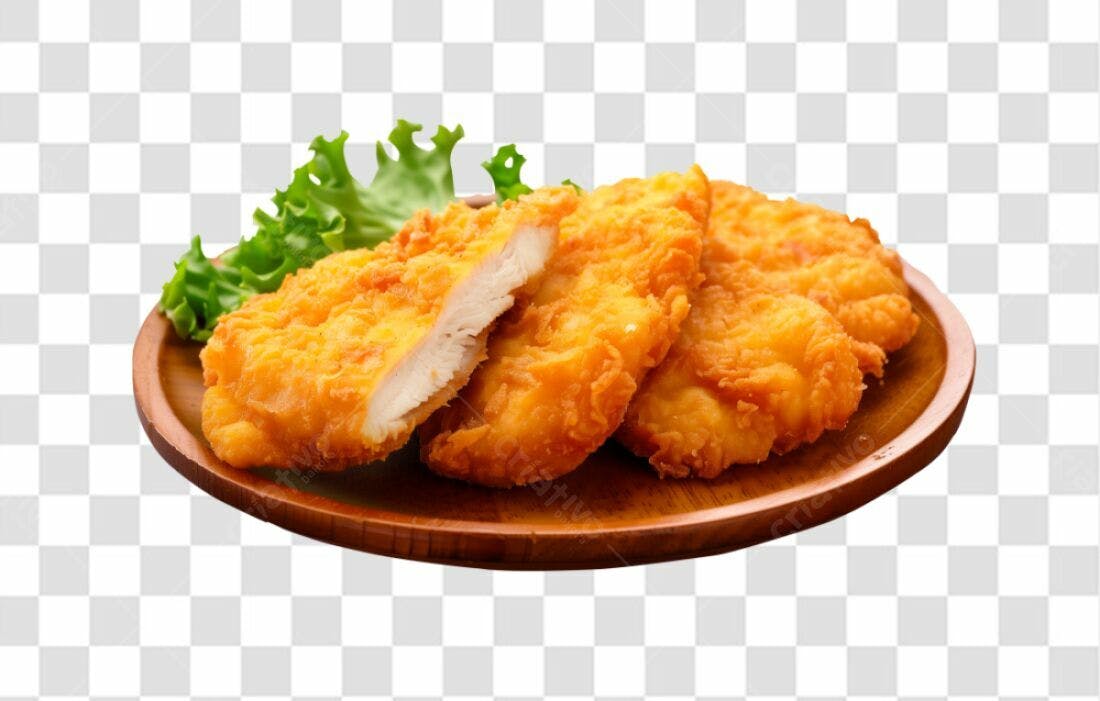 Icone Frango Frito PNG com fundo transparente