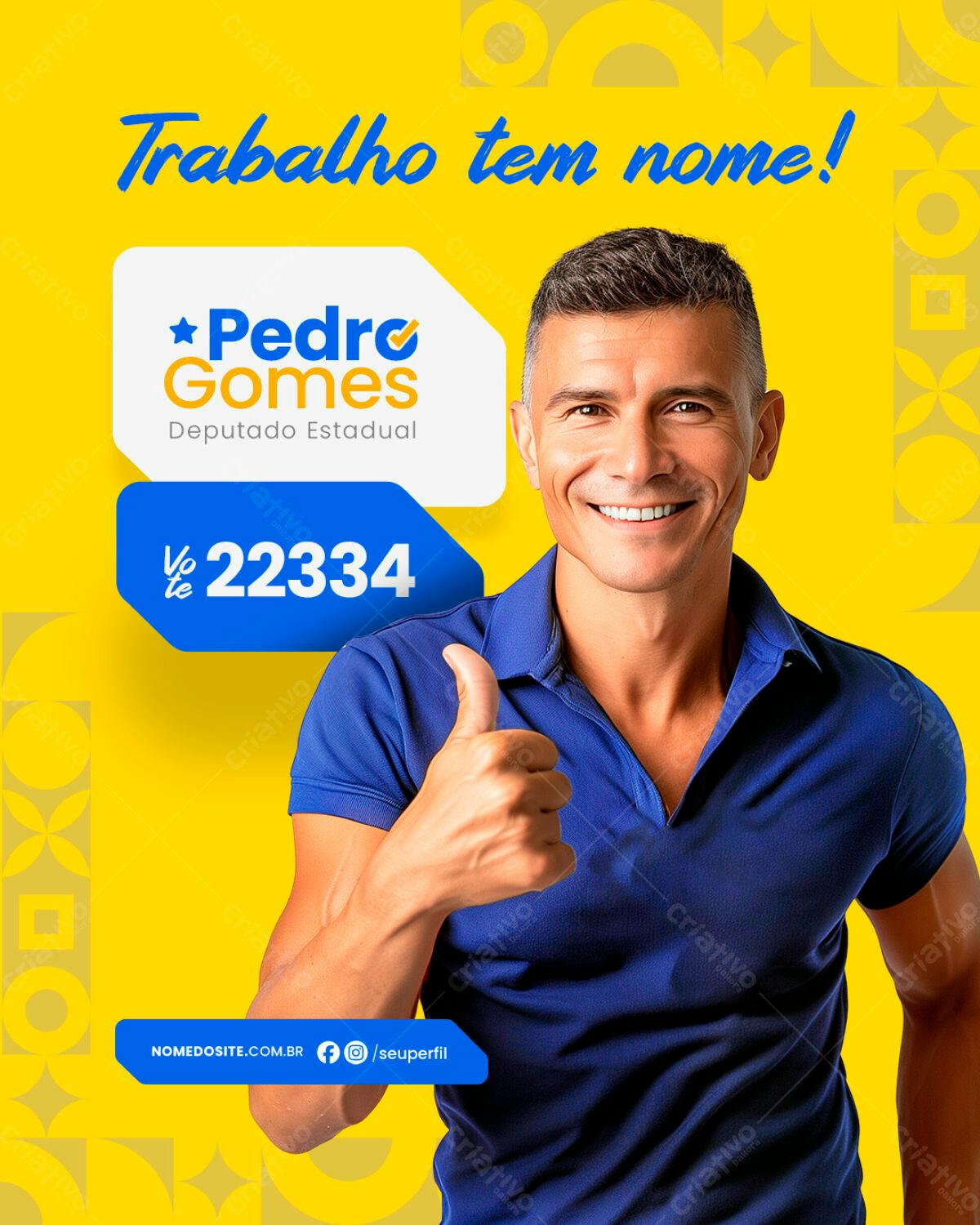 Postagem Eleições PSD Editável