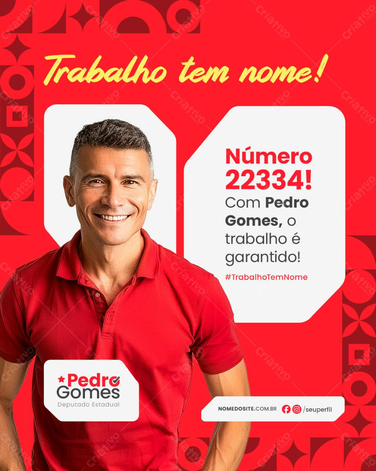 Flyer Eleições PSD Editável
