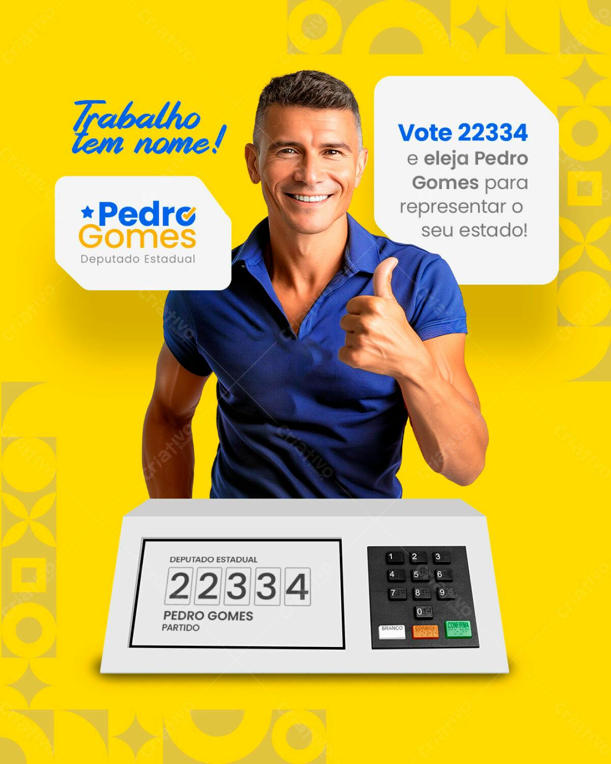 Flyer Eleições PSD Editável