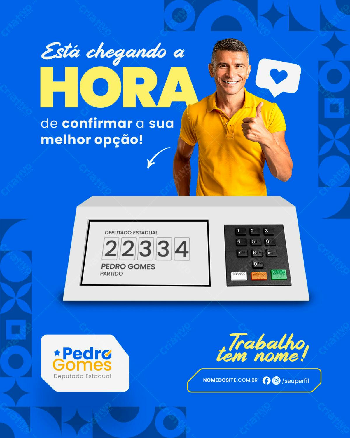 Flyer Eleições PSD Editável