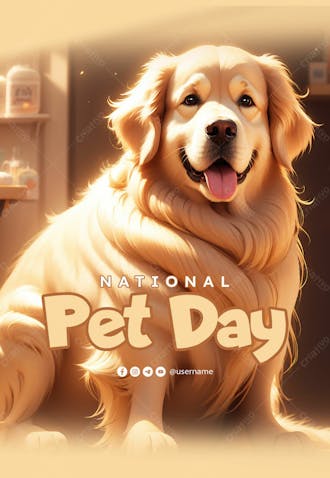 National pet day dia nacional do animal de estimação
