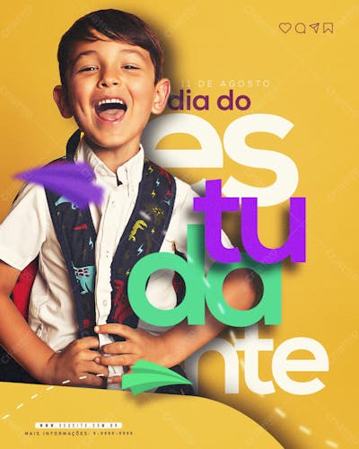 De Agosto Dia Do Estudante Feed
