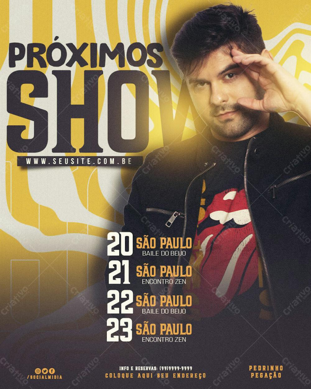 Agenda Proximos Shows Feed