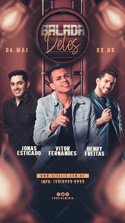 Balada Deles Evento Story