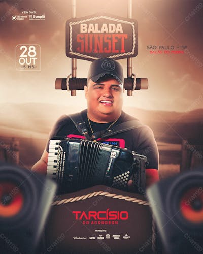 Balada Sunset Evento Feed