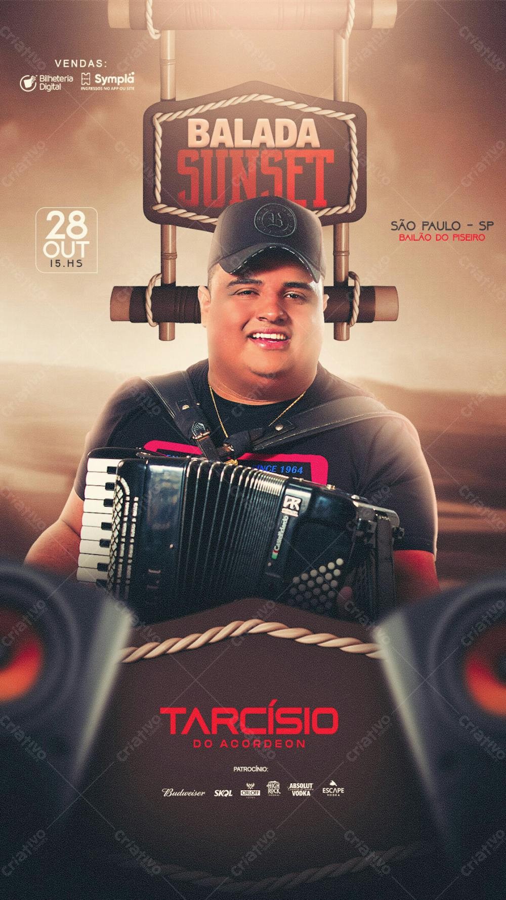 Balada Sunset Evento Story