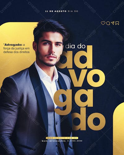 Dia Do Advogado De Agosto Feed