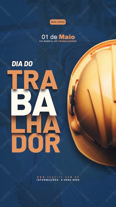 Dia do trabalhador de maio story