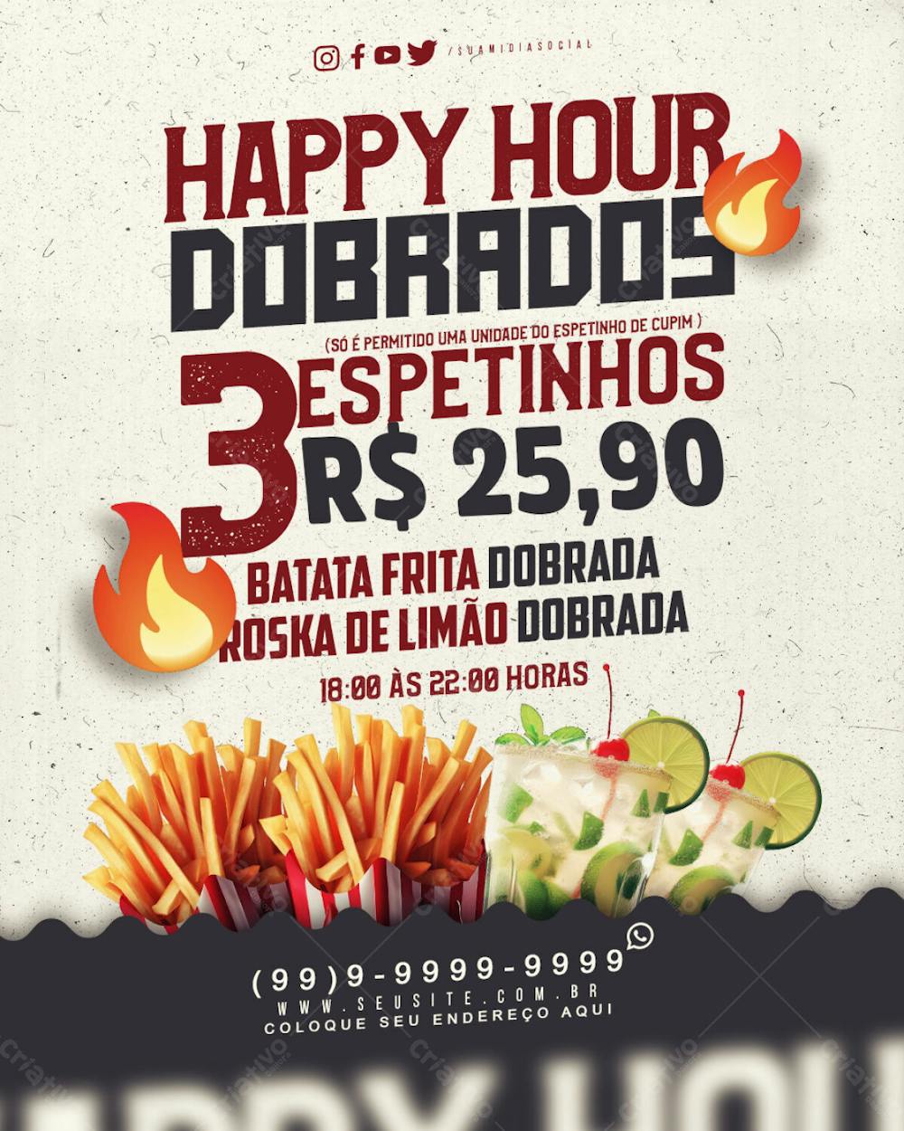 Happy Hour Dobrados Feed