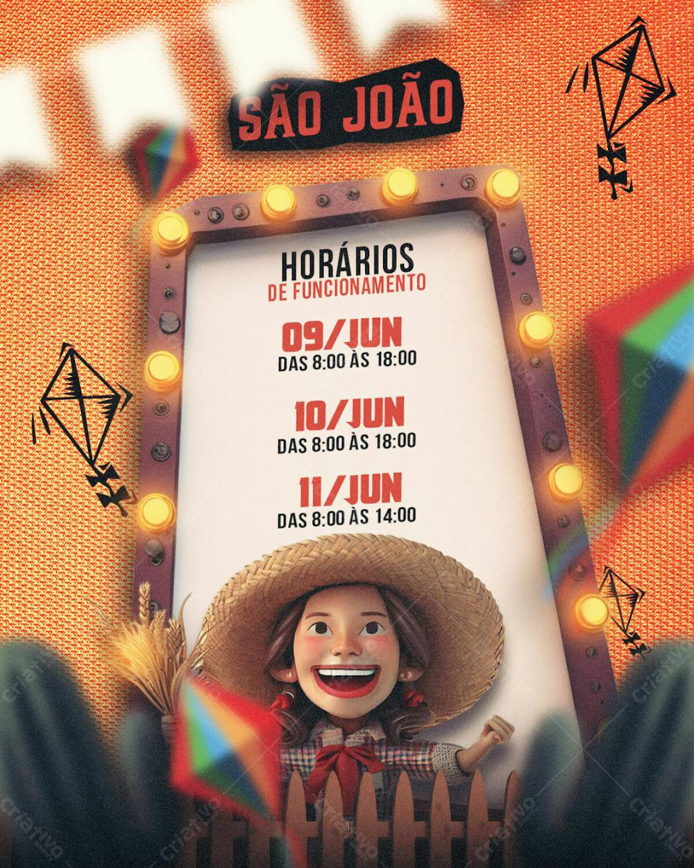 Horario De Funcionamento São João Feed