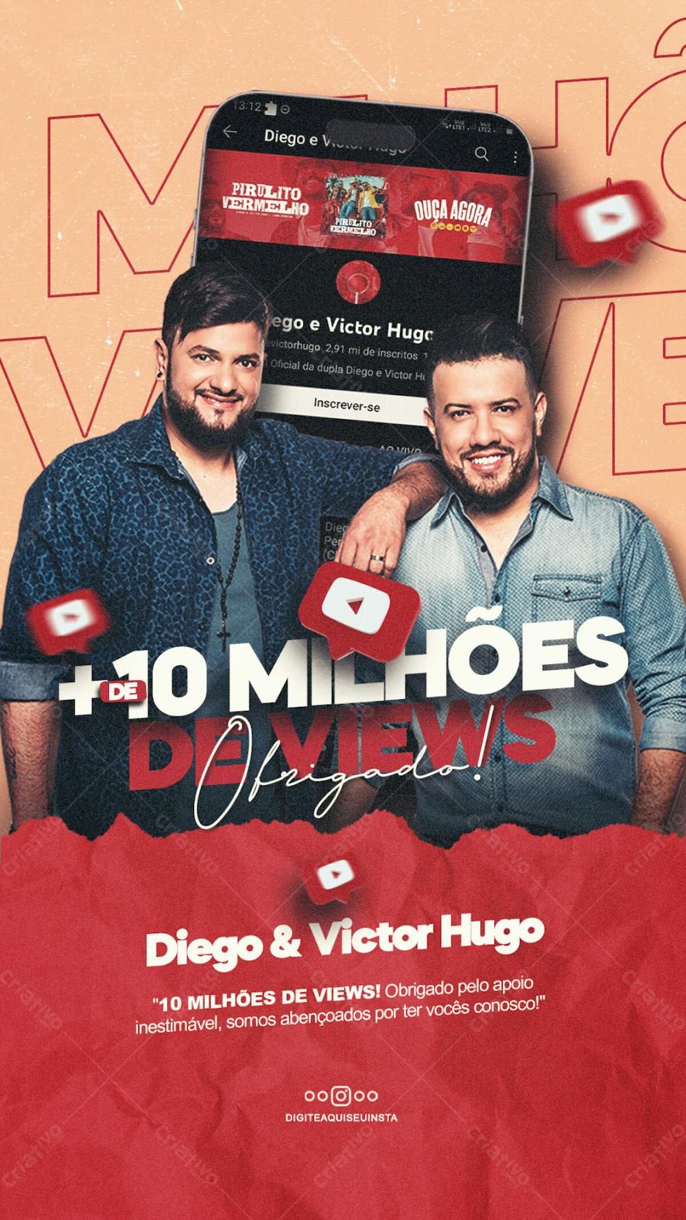 Mais De Milhões De Views Story