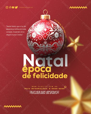 Natal epoca felicidade feed 2