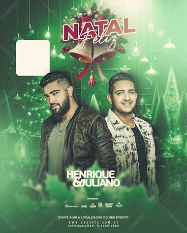 Natal feliz evento sertanejo feed