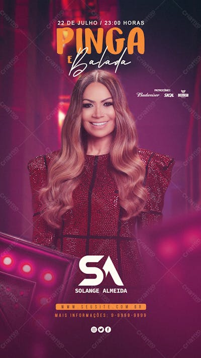 Pinga E Balada Evento Story