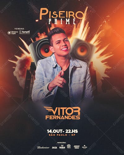 Piseiro Prime Festa Evento Feed