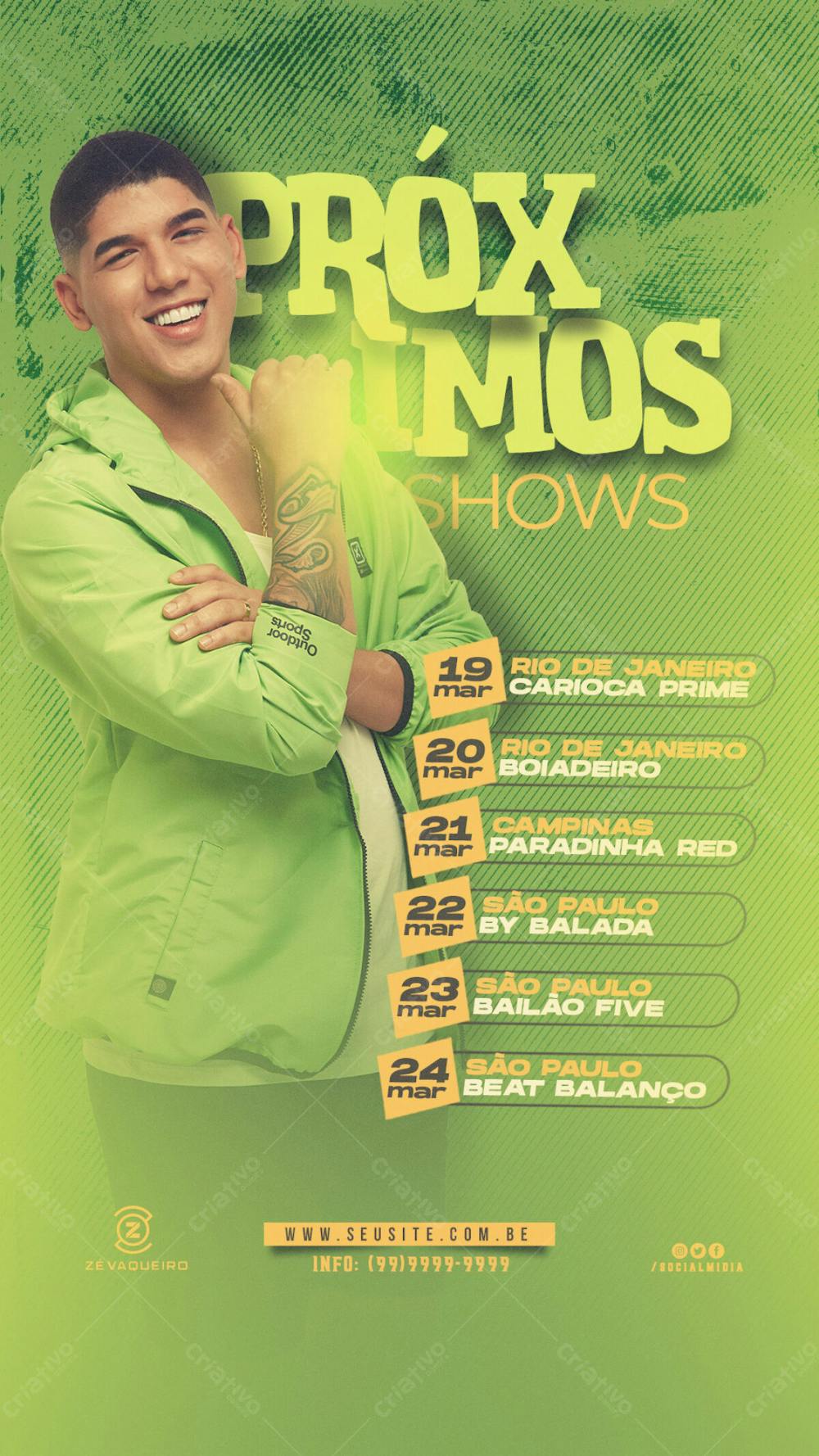 Próximos Shows Evento Story