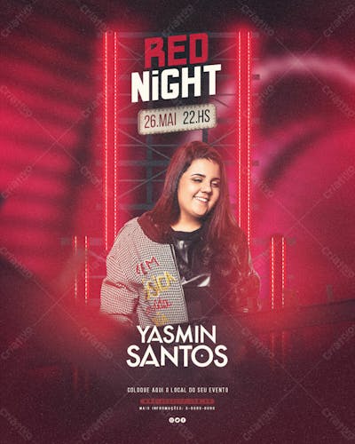 Red Night Evento Feed