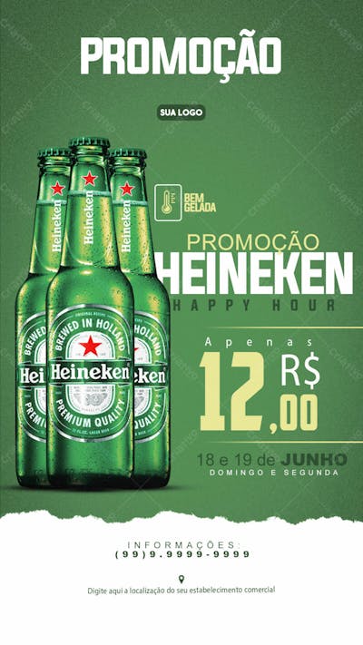 Promoção Heineken Cerveja Story