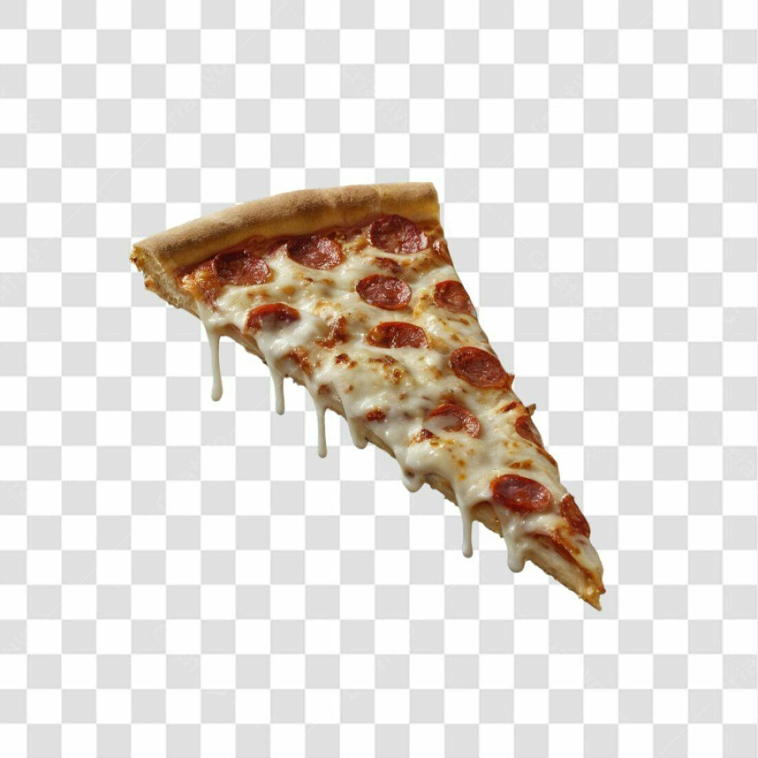 Icone Pizza Pepperoni PNG com fundo transparente