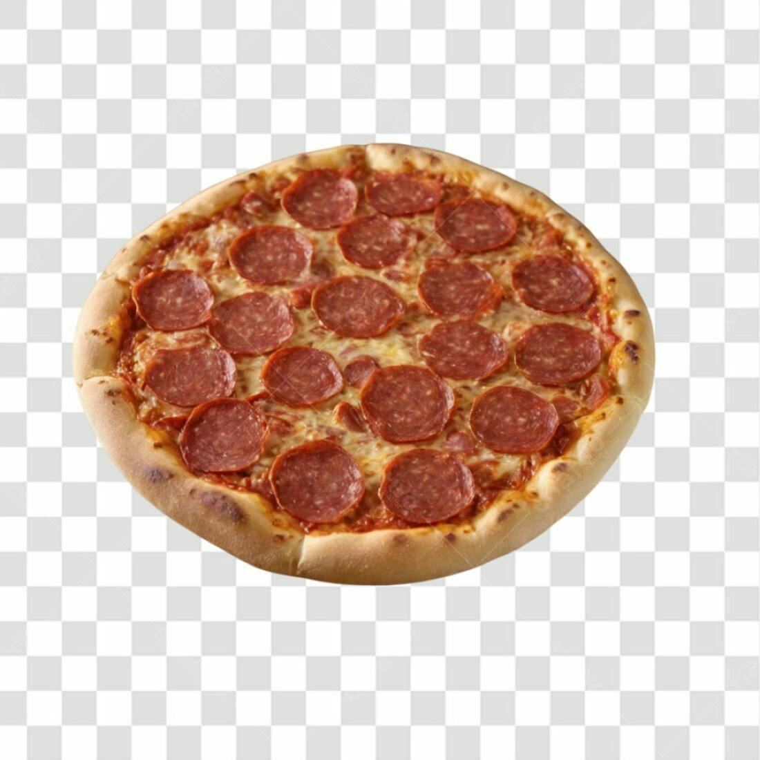 Imagem Pizza Pepperoni PNG com fundo transparente