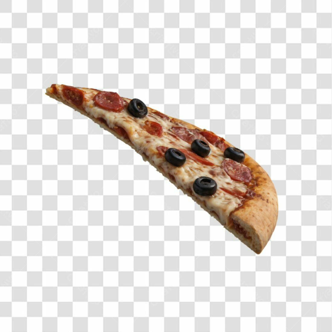 Fatia de Pizza PNG com fundo transparente