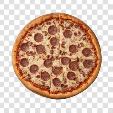 Pizza sabores variados png transparente