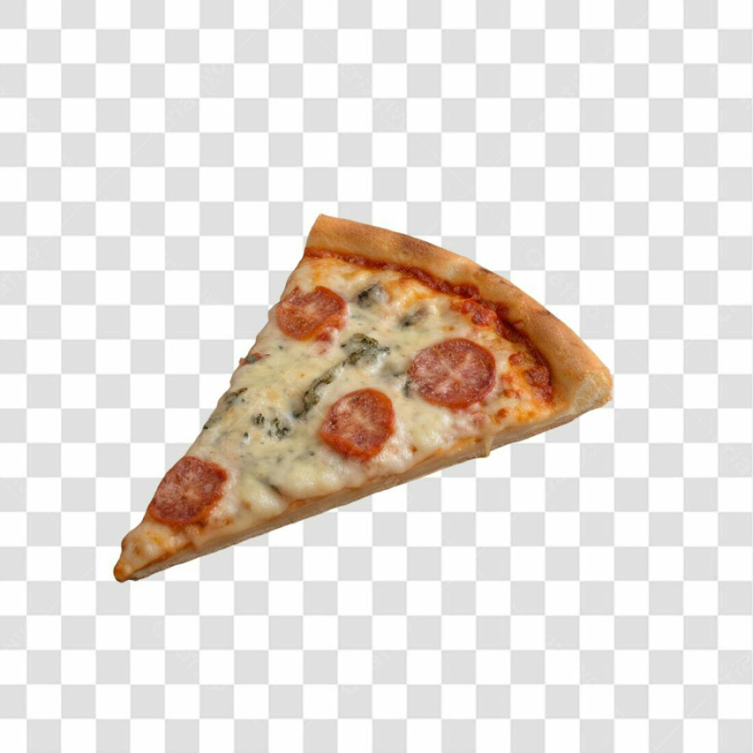 Fatia de Pizza PNG com fundo transparente
