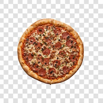 Pizza sabores variados png transparente