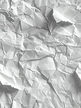 Textura de fundo liso de papel branco amassado