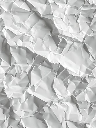 Textura de fundo liso de papel branco amassado