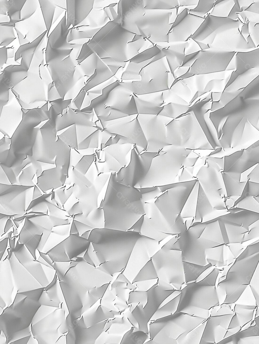 Textura de Papel Amassado em Tons de Cinza