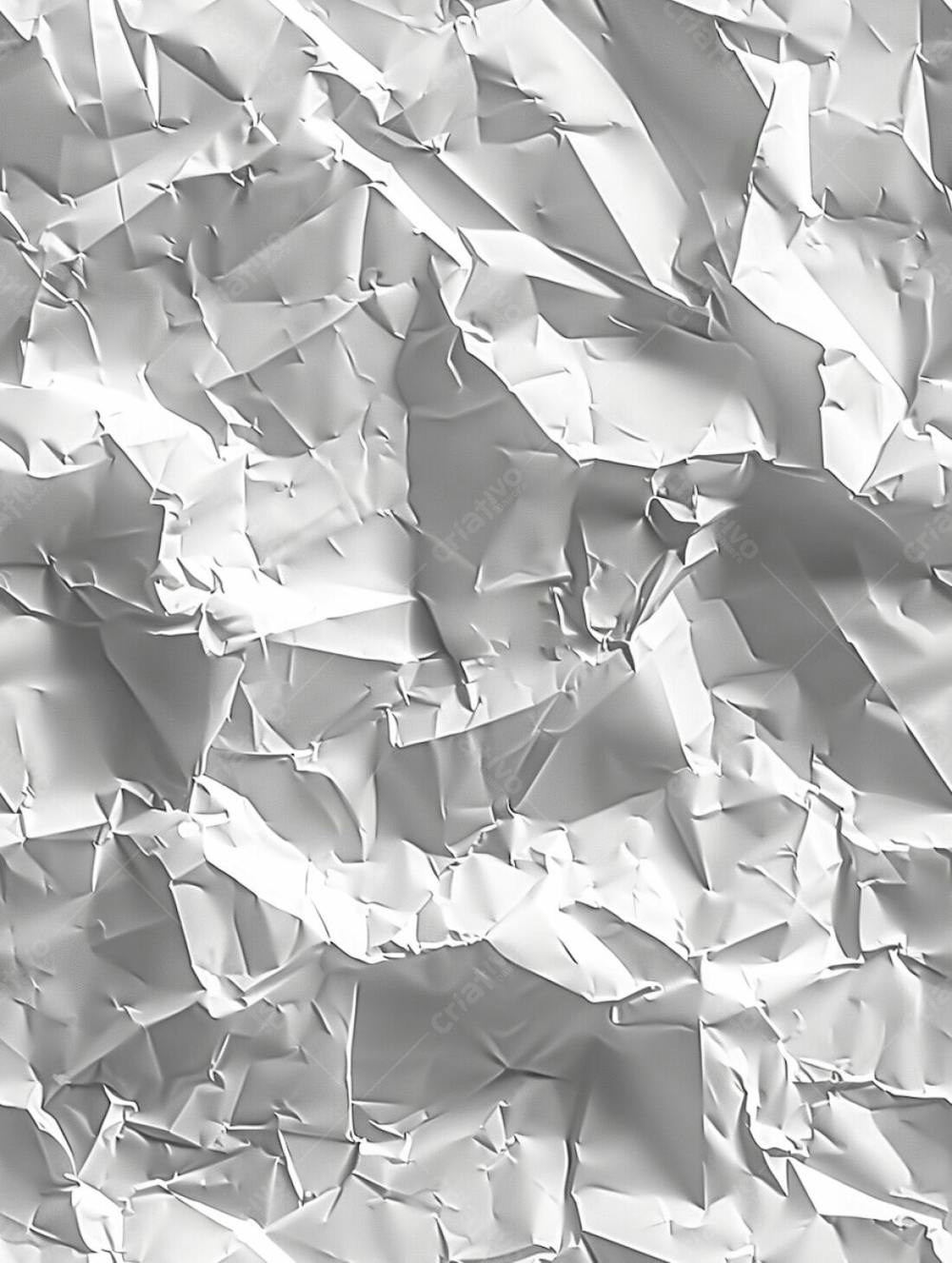 Textura De Fundo Liso De Papel Branco Amassado