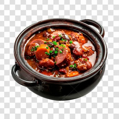 Baixe gratis feijoada na panela de barro png free