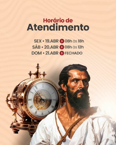 Social Media Dia De Tiradentes Funcionamento