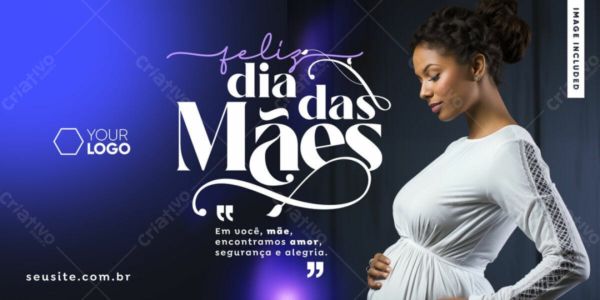 Banner Dia das Mães PSD Editável