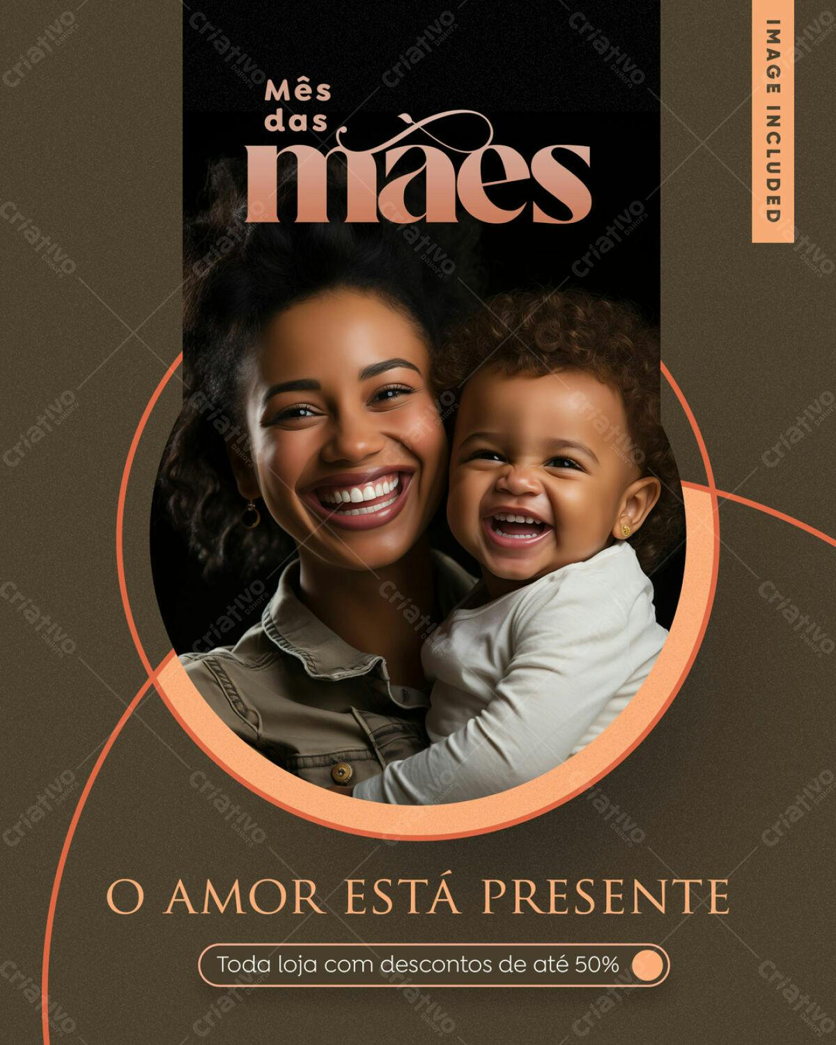 Postagem Dia das Mães PSD Editável