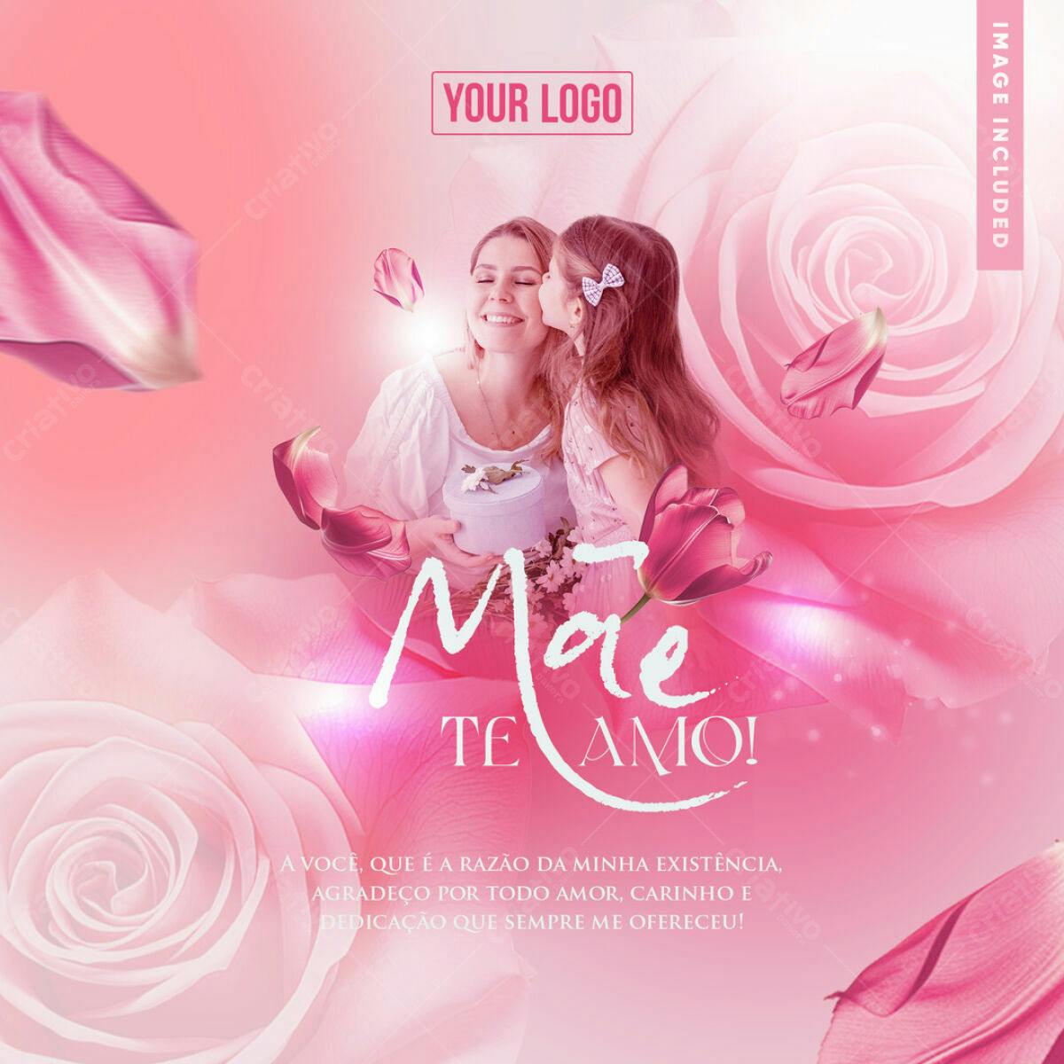 Flyer Dia das Mães PSD Editável
