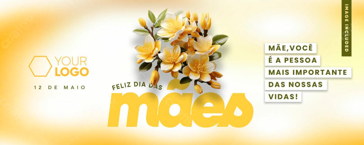 Banner Dia das Mães PSD Editável
