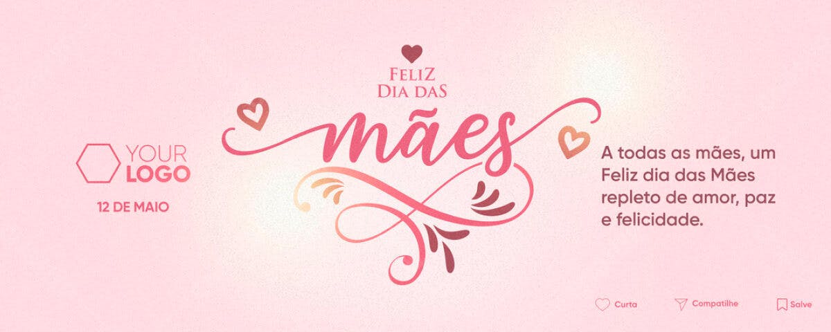 Banner Dia das Mães PSD Editável