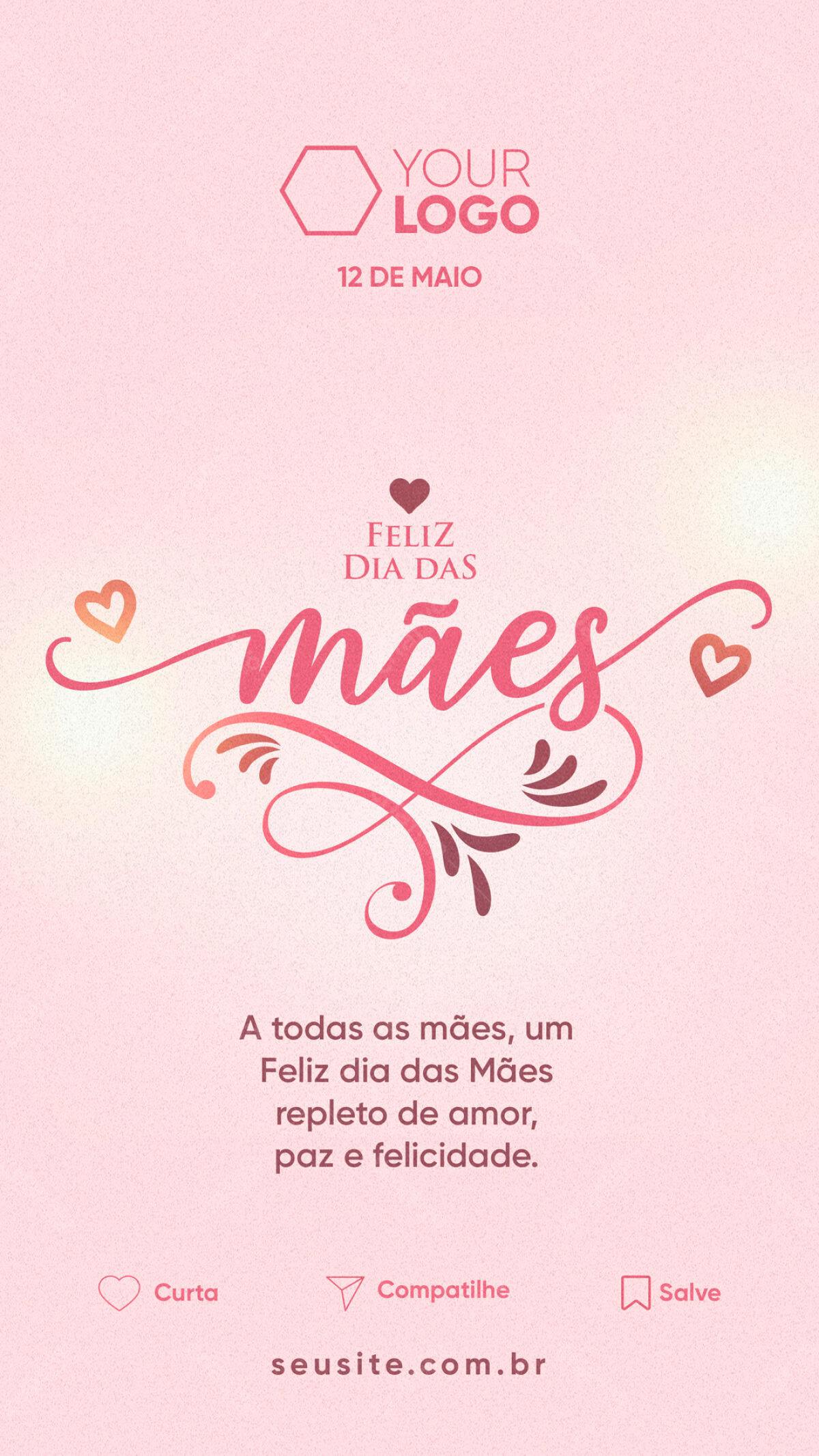 Flyer Dia das Mães PSD Editável