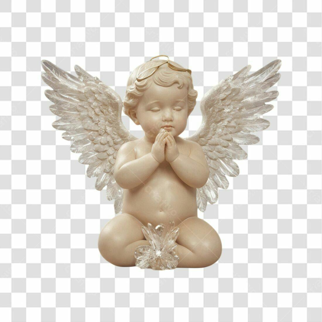 Icone Anjo Bebê PNG com fundo transparente