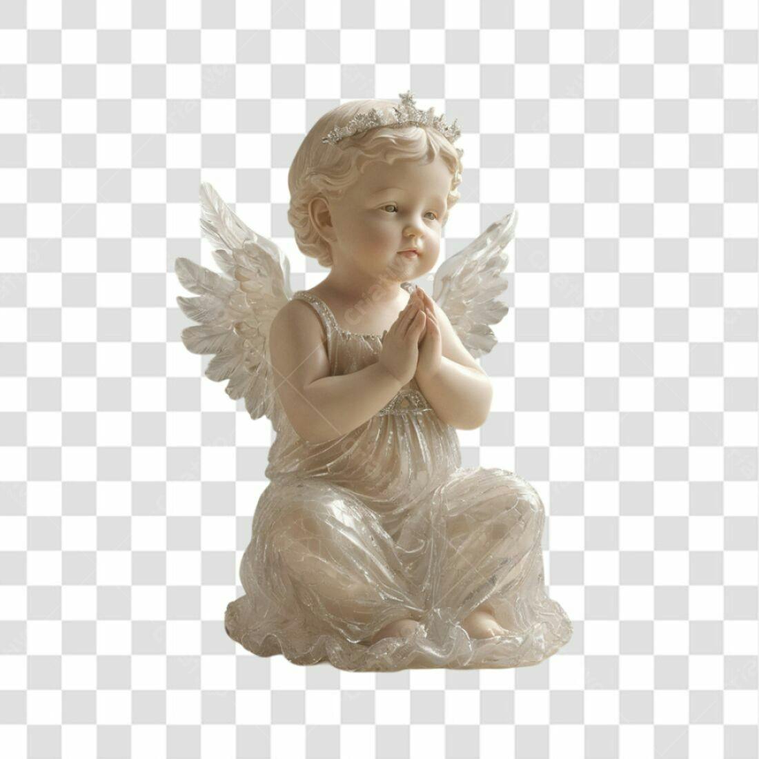 Icone Anjo Bebê PNG com fundo transparente